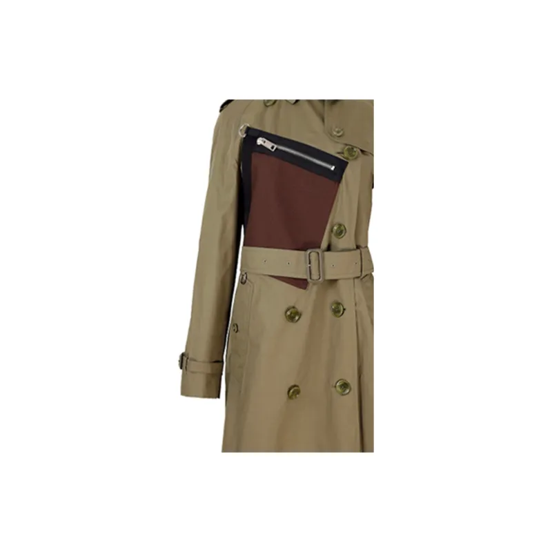 Burberry Trench Coat Women's Green-5