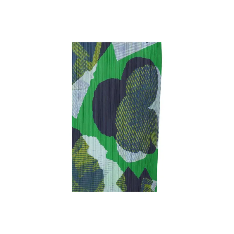 PLEATS PLEASE ISSEY MIYAKE Meteorite Casual Long Skirt Women's Green-6