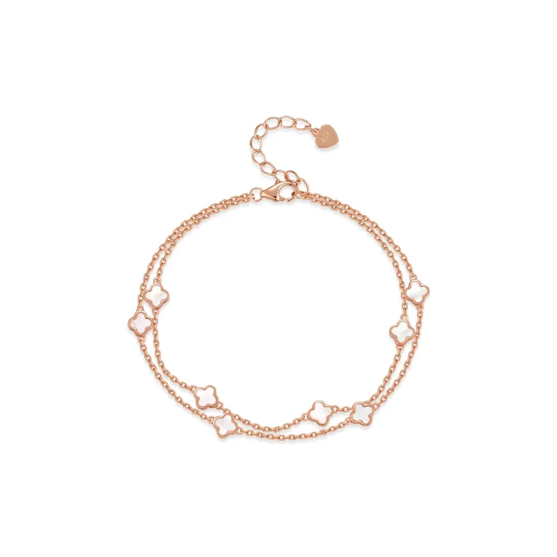 TIMEBOTTLE S925 Silver Anklet, Bracelet Women's-15