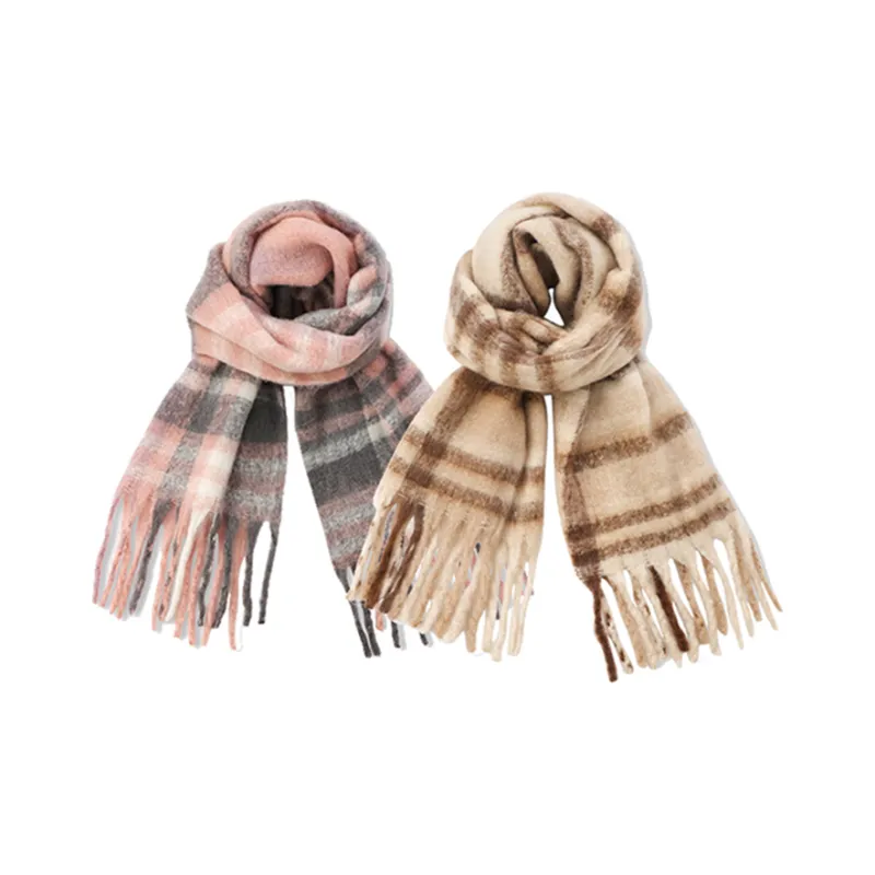 VIVIWELL Knit Scarves Unisex-29
