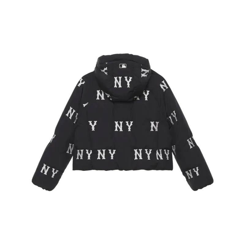 MLB New York Yankees 24FW Down Jacket Puffer Coat Women's Black-1