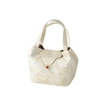 ALOENEY Fabric Storage Bag Unisex White/Green/Yellow/Orange/Blue