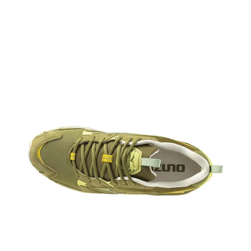Mizuno Wave Rider 10 Shock Absorbers With Slip Resistant Features Low Top Running Shoes Unisex Green-2