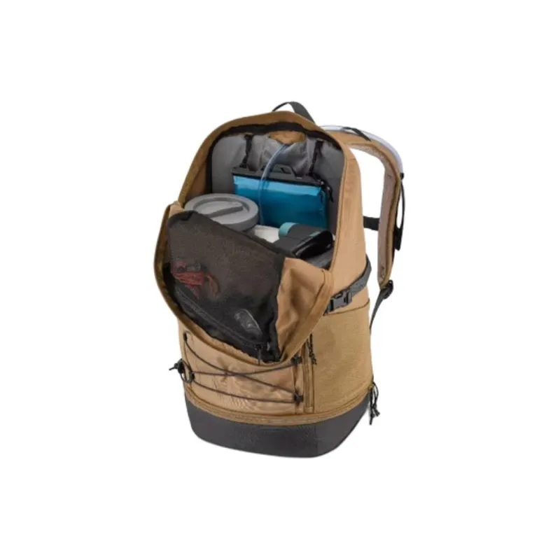 DECATHLON Polyester Outdoor Hiking Bag Backpack Unisex Brown Yellow-6