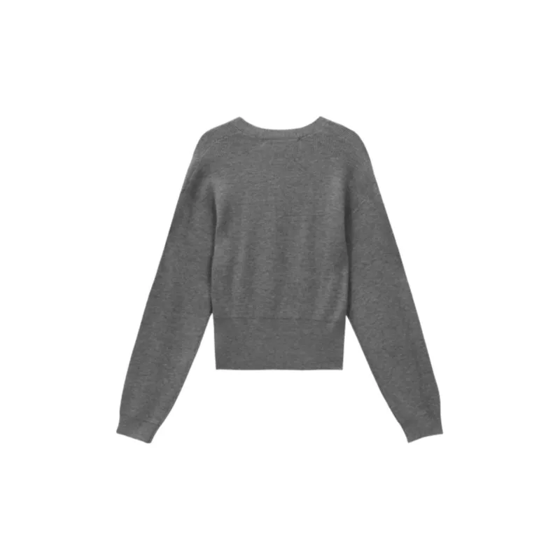 GUESS Sweater Women's Mixed Color Gray-1