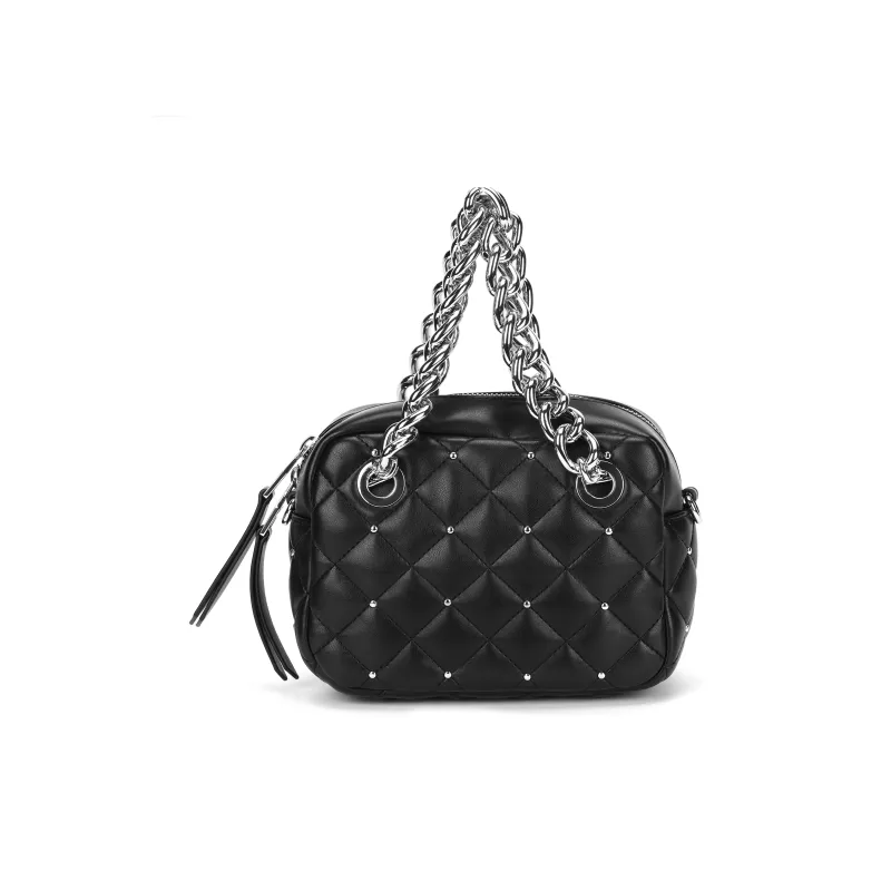 VERSACE JEANS COUTURE Polyurethane Handbag Women's Black-6