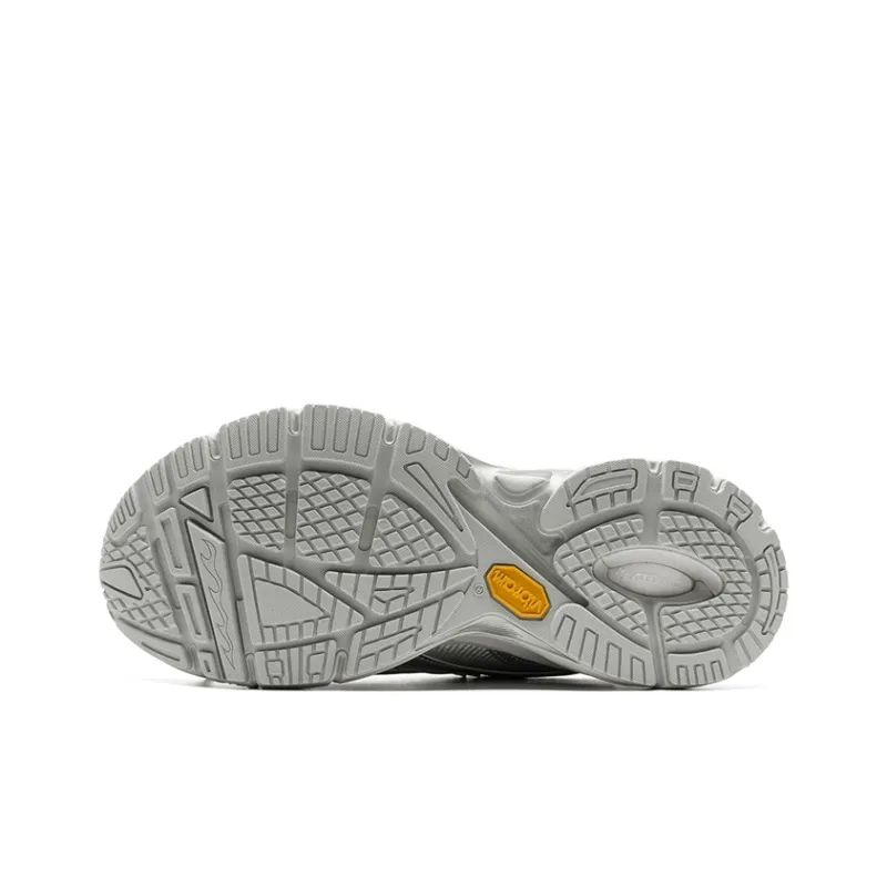 KIKS x XTEP Wind And Fire RETRO Wear-Resistant Height Increasing Low-Top Casual Shoes Women's Silver/Moonstone Gray-6