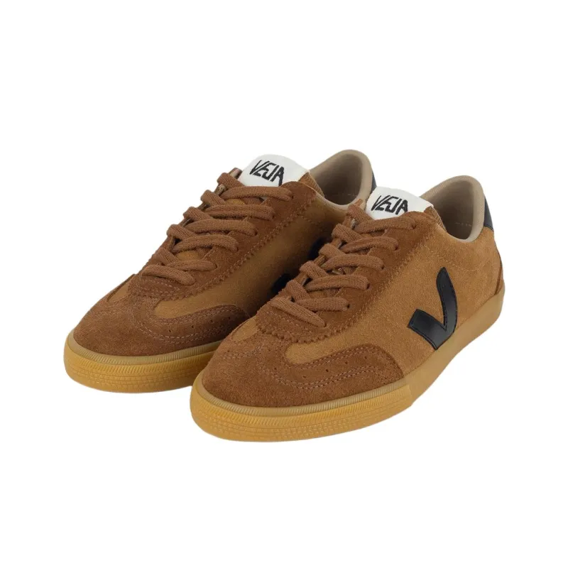 VEJA Volley Low-Top Skateboard Shoes Women's Camel-3