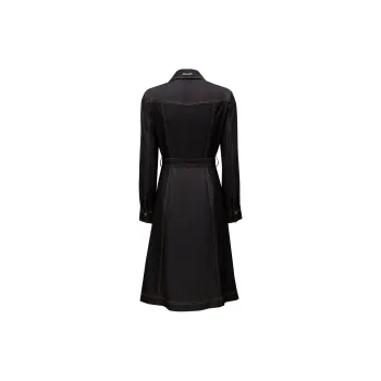 ONLY Denim Long Skirts Women's E39 Handsome Black