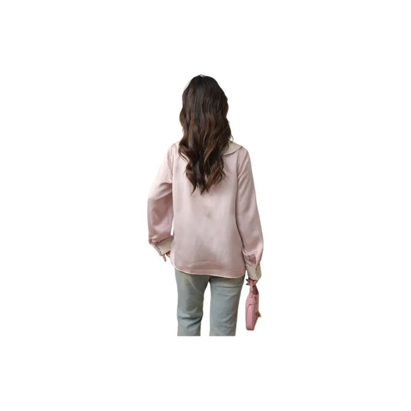 DAMABAIFENBAI Shirt Women's Pink-0