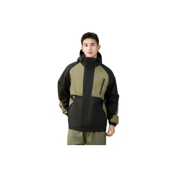 361° Jackets Coats Men's Super Black/Latin Green