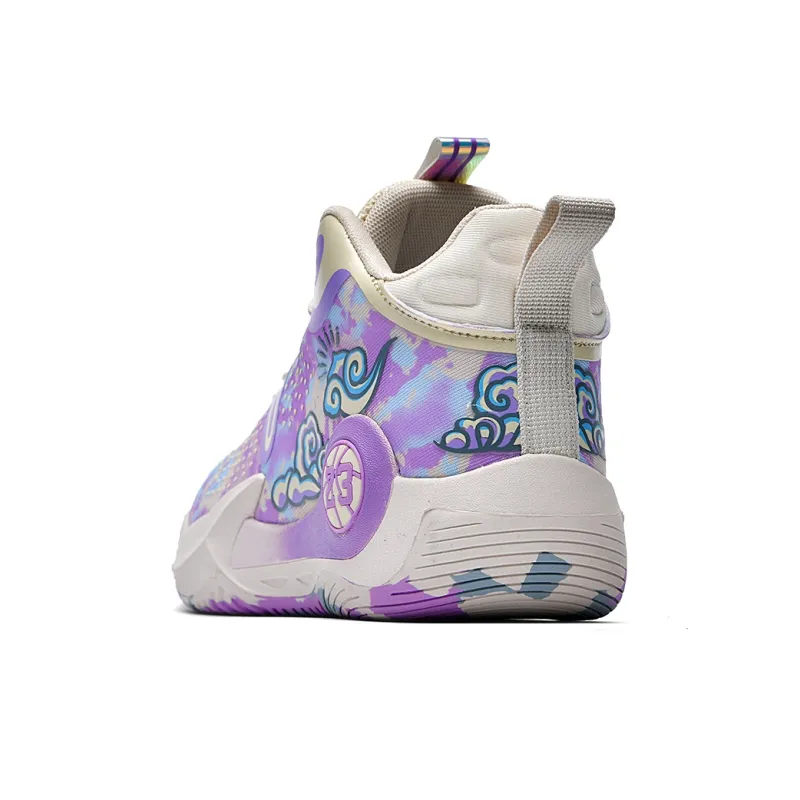 Wooden Rabbit Anti Slip Wear Resistant Mid Top Basketball Shoes Unisex-2