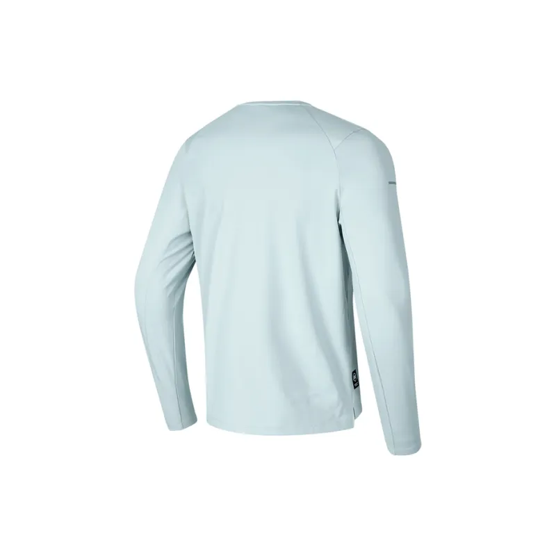 Skechers Comfortable Sports Collection GO DRI T Shirt Men's Pearl Blue-1