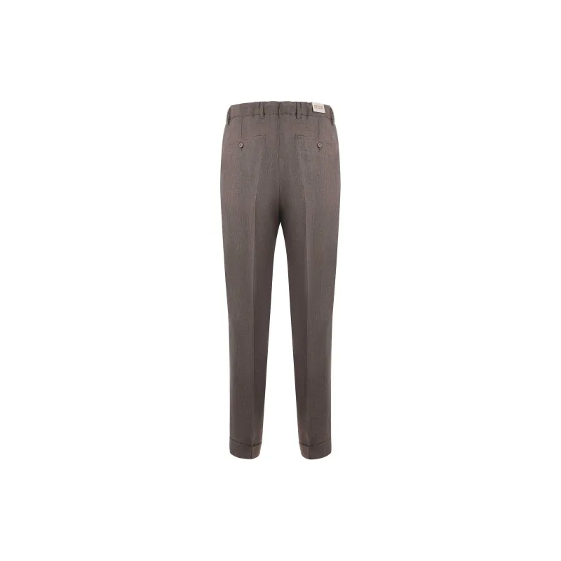Briglia 1949 Casual Pants Men's Brown-1