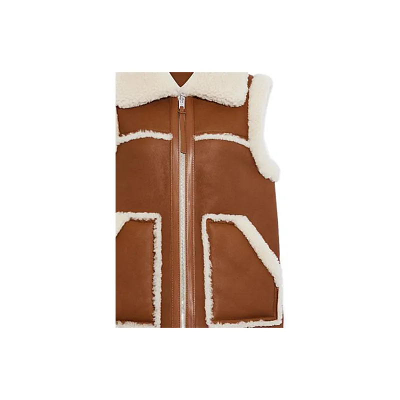 COACH Vests Women's Brown-2