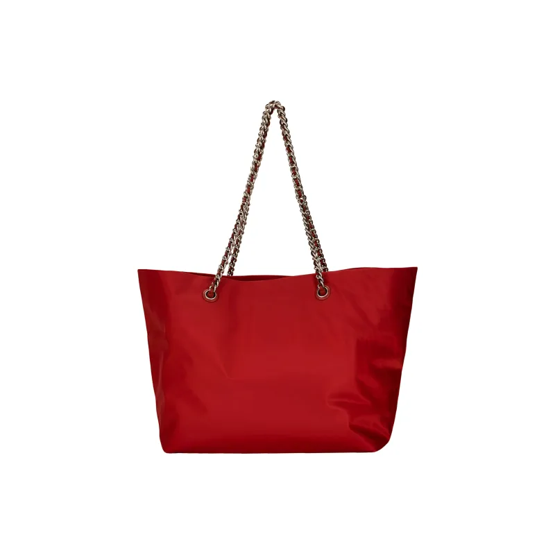 TORY BURCH Ella Artificial Leather One Shoulder Handbags Women's Burgundy-2