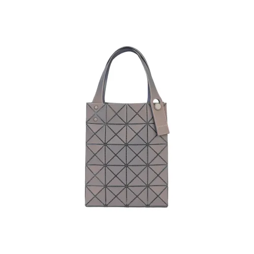 ISSEY MIYAKE Lucent Boxy Bonded PVC Resin Handbag Mini Women's Gray