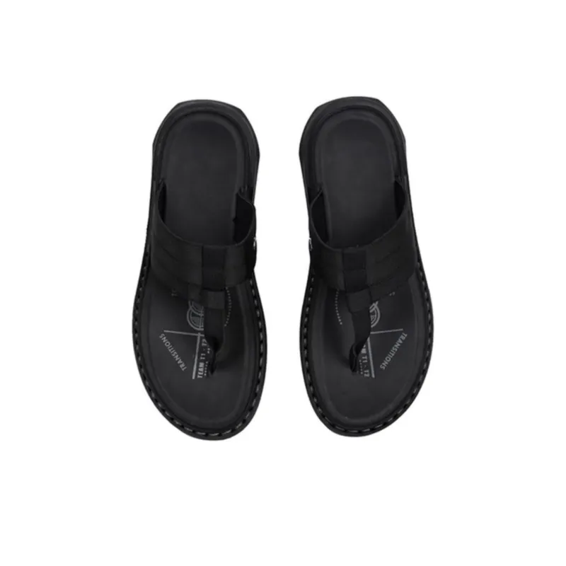 Wit Odor Resistant, Abrasion Resistant Flip Flops Men's Black-4
