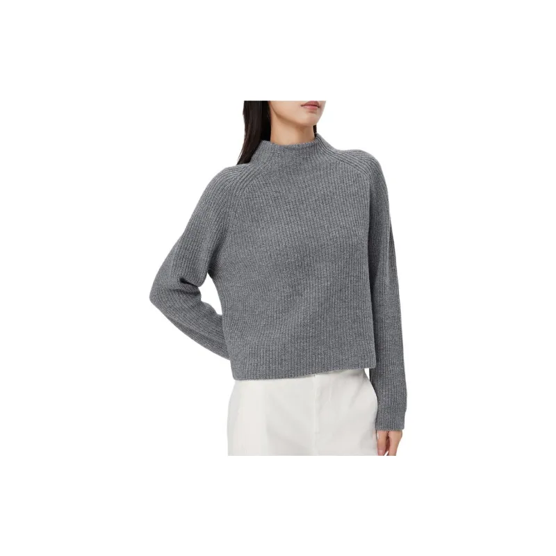 CLUB MONACO Cashmere Sweater Women's Medium Gray-1