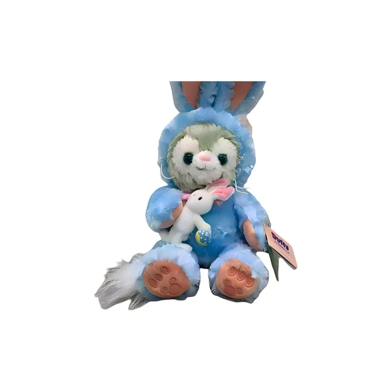 Disney 2018 Easter Blue Bunny Gelatoni Dolls Plush Doll Small Size Tall-3