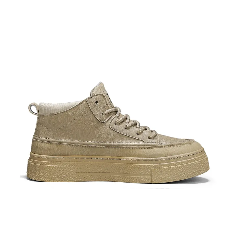 M.M Party Anti Slip And Wear Resistant Balance Mid Top Skateboard Shoes Men's-17