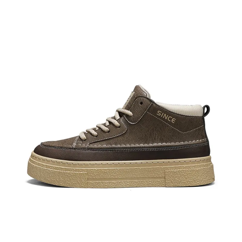 M.M Party Anti Slip And Wear Resistant Balance Mid Top Skateboard Shoes Men's-7