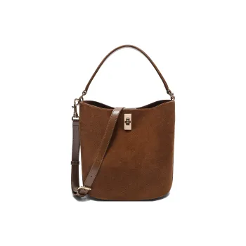 BELLE Cow Split Leather Crossbody Bags Handbags Regular Women's Khaki