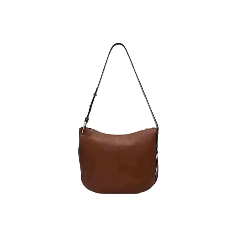 RADLEY Cow Leather Hobo Bag Shoulder Bag Crossbody Bag Large Size Women's Brown-1