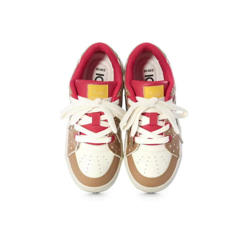 Cob Slip Resistant, Lightweight, And Breathable Low Top Skateboard Shoes Women's-2