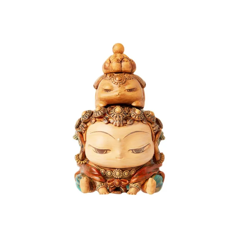 Fufu Stickers Dunhuang Cultural Creativity Grotto Remnant Bodhisattva Ornament Chibi Figures-2
