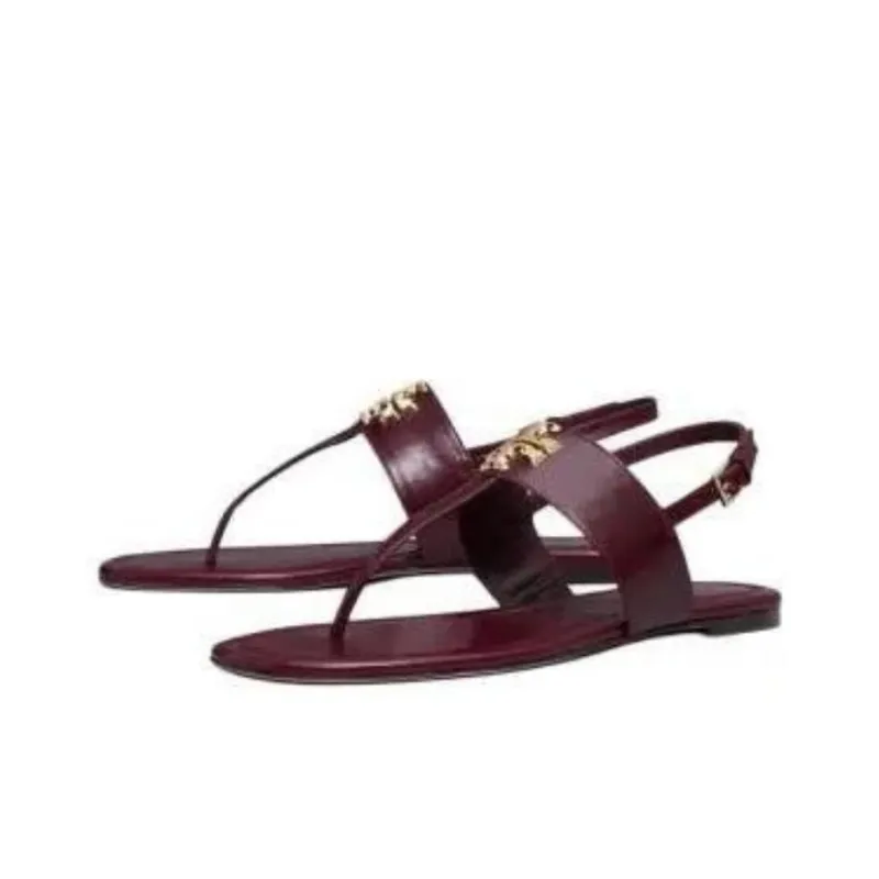 TORY BURCH Eleanor Strap Sandals Women's Red-4