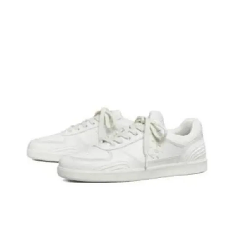 TORY BURCH Clover Logo-patch Sneakers-3