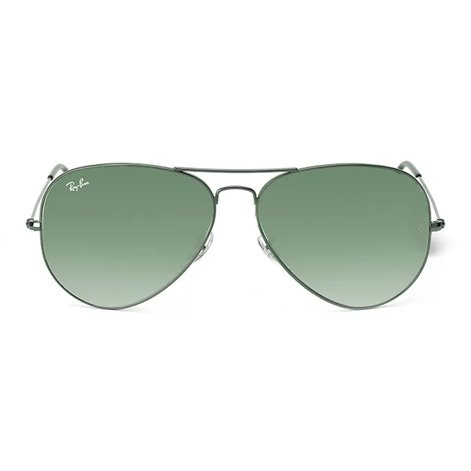 RayBan Alloy Metal Aviator Sunglasses Unisex Gunmetal-1