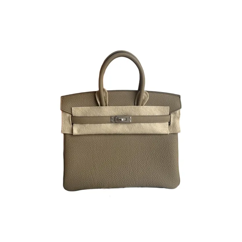 HERMES Birkin Togo Calfskin Birkin Bag Handbag Regular Unisex 8Q BEIGE MARFA Beige-0