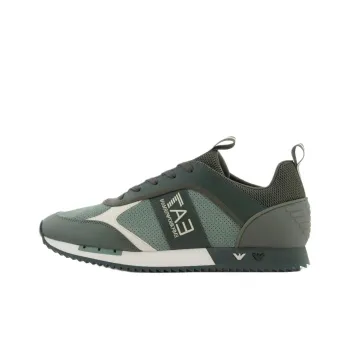 EMPORIO ARMANI EA7 Low Top Casual Shoes Unisex Green
