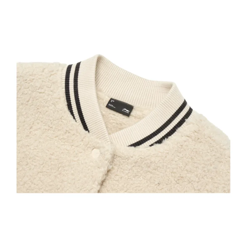 LiNing Sports Life Collection Jacket Women's Grit Ash-2