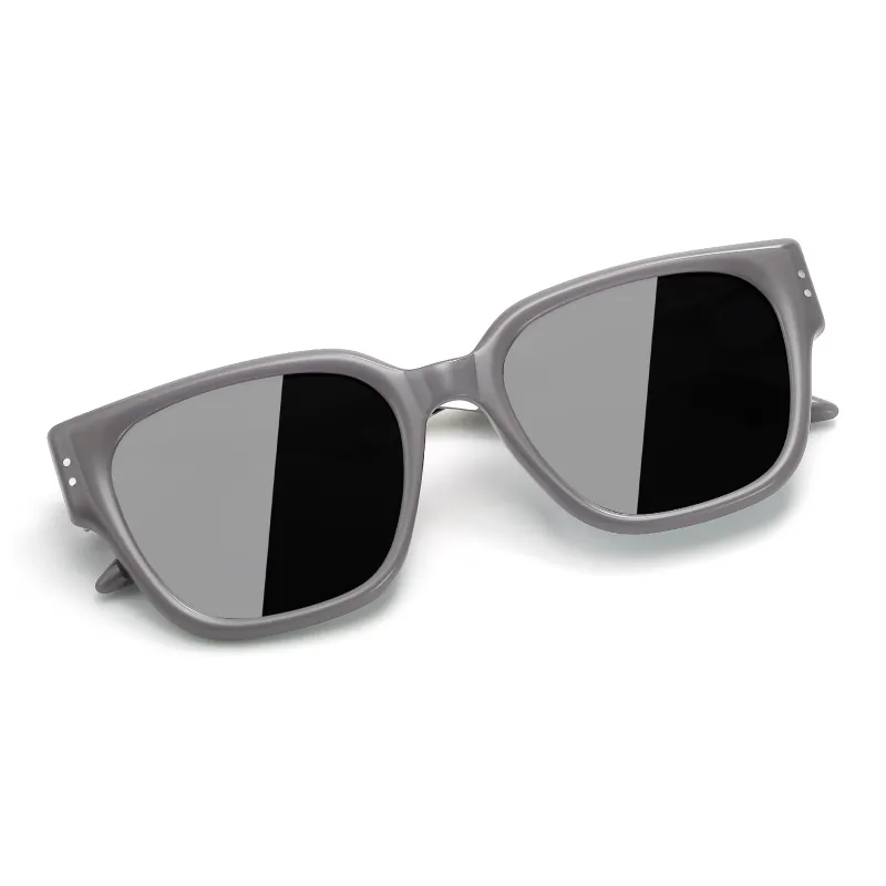 SUYAN Plate Frame Square Sunglasses Unisex-14