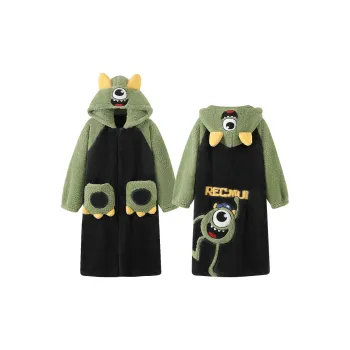 Maultiay Sleep Robe Men's Black