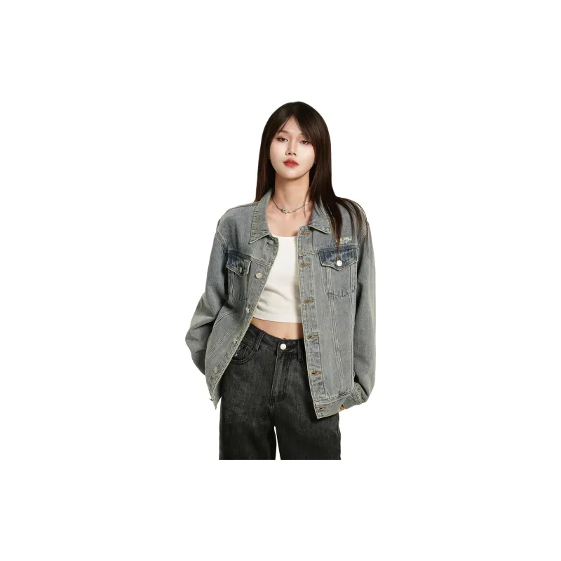 Pnj Denim Jacket Unisex Denim Blue-5