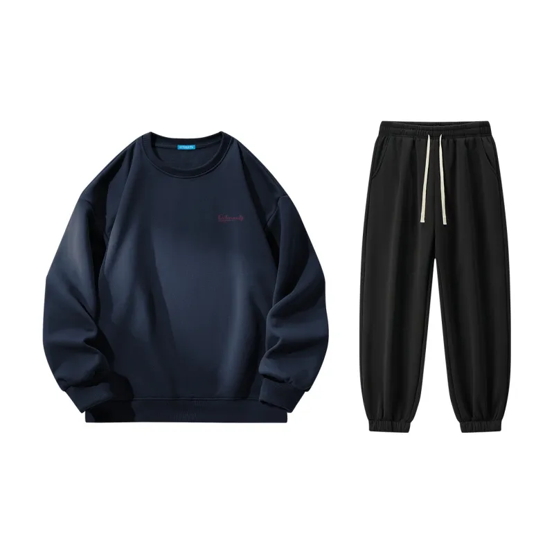 Small Columns Under The Sea Sweatshirt Set Unisex-17