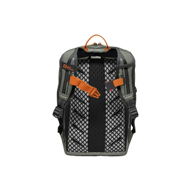 Jack Wolfskin Recycled Fabric Backpack Kids' Mint Green-2