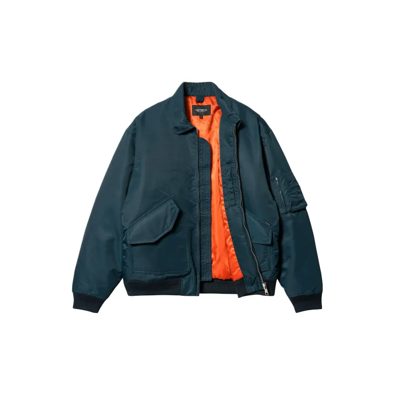 Carhartt WIP Olten Zipped Bomber Jacket-2