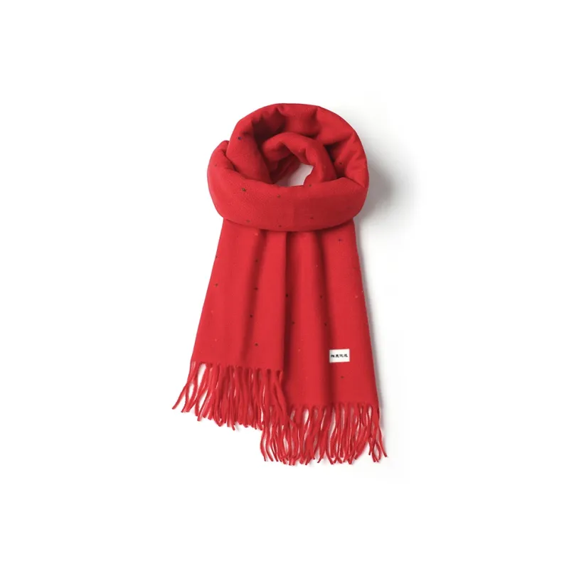 Yalu Preferred Polyester Knit Scarves Unisex Versatile Multicolor-2