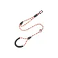 Vibrant Orange Hiking Leash