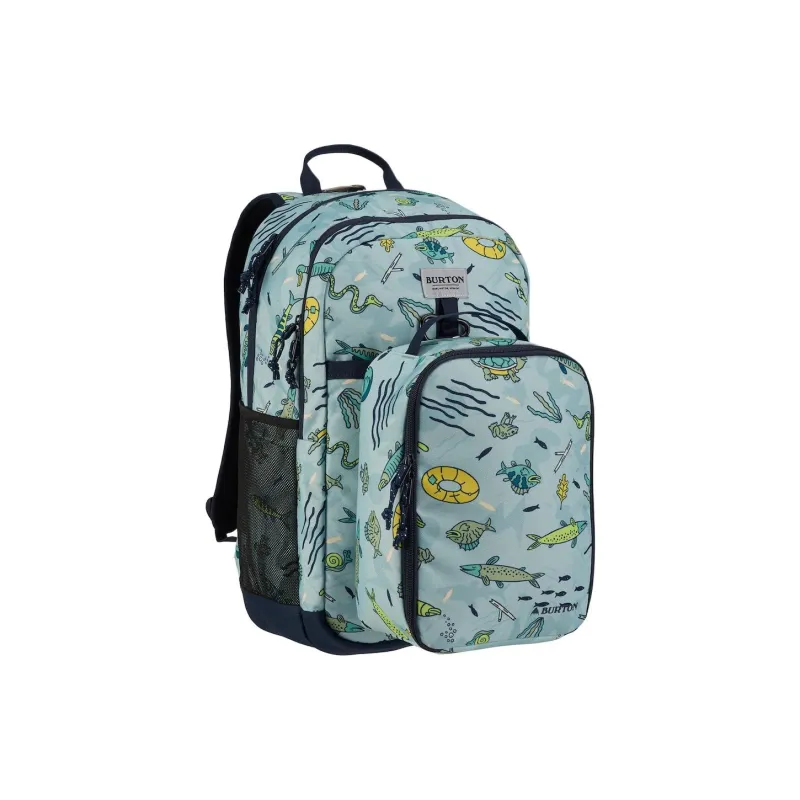 BURTON Polyester Backpack Kids' Cyan Multicolor-0