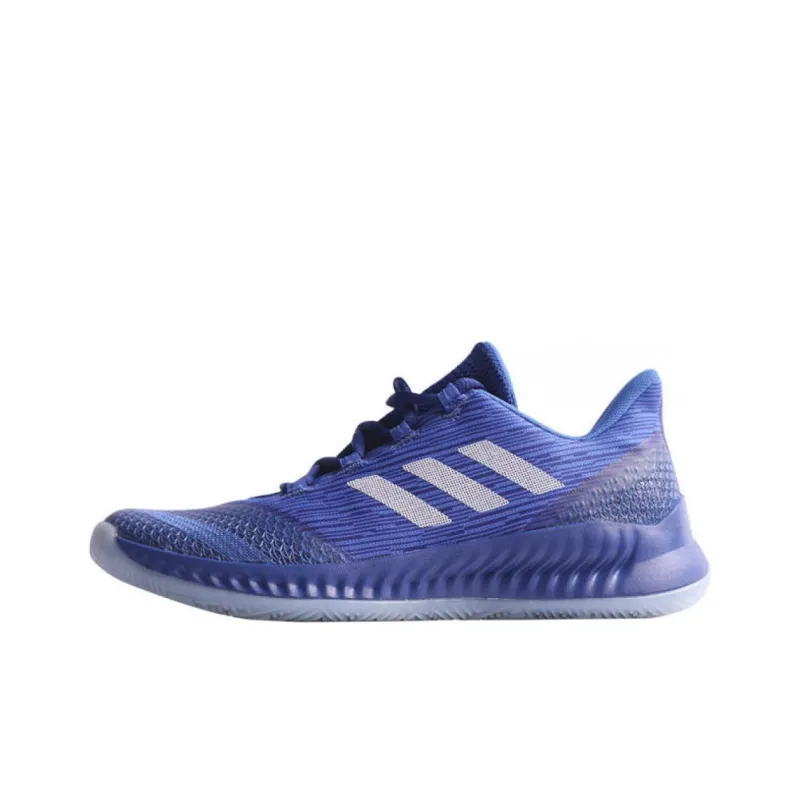 Adidas Harden B/E 2 Wear-Resistant Low-Top Running Shoes Women's Blue-0