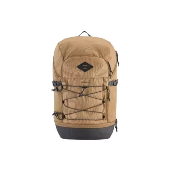 DECATHLON Polyester Outdoor Hiking Bag Backpack Unisex Brown Yellow