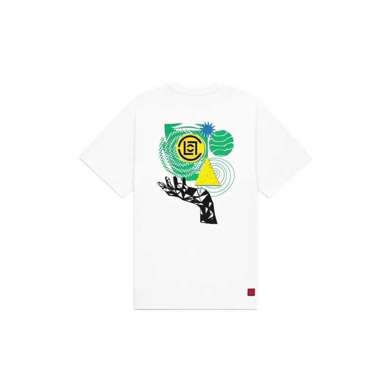 CLOT Life Is A Game Series T Shirts Unisex White-1