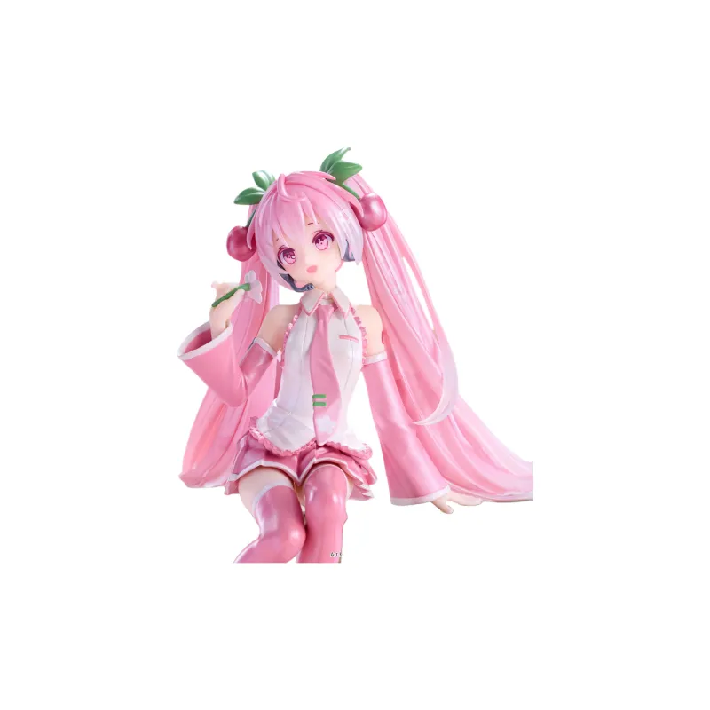 FURYU Hatsune Miku, Pressed Noodles, Cherry Blossom Future 2024 Pearlescent Ver. Bonus Gifts-2