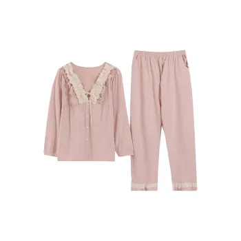 DanceBees Pajama Set Women's Pink